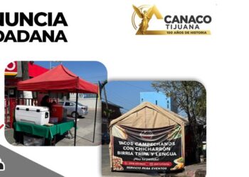 Canaco pide denunciar el comercio informal en Tijuana