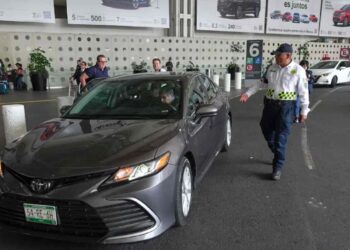 Guardia Nacional iniciará operativos contra conductores de apps en el AICM