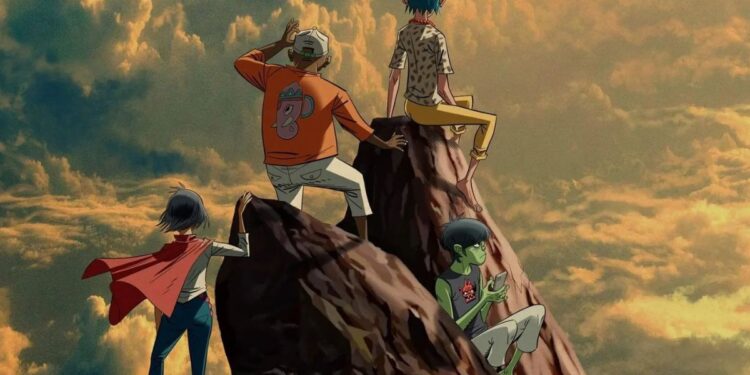 Gorillaz llegará a San Diego con su “The Mountain Tour”