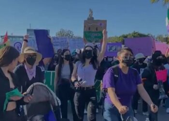 Comité de Seguridad de Tijuana condena actos violentos durante marcha del 8 de marzo