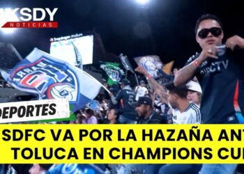 SDFC se juega el pase a la siguiente ronda de la Champions Cup frente a Toluca