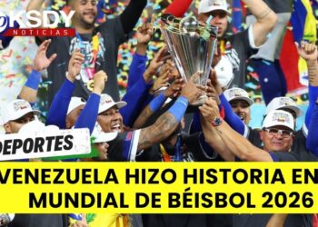 Venezuela campeón del mundial de béisbol al vencer 3-2 a Estados Unidos