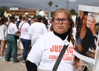 ¡Justicia para Carolina! Marchan en Ensenada tras el feminicidio de la joven de 27 años