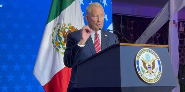 Embajador de EUA en México lanzó advertencia anticorrupción desde Sinaloa