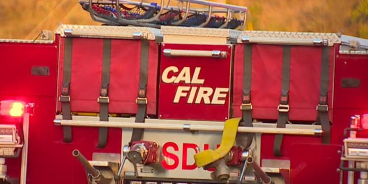 Cal Fire suspende permisos de quema en el condado de San Diego por riesgo de incendios