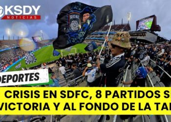 Crisis en SDFC, 8 partidos sin conocer la victoria y al fondo de la tabla