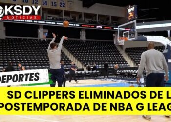 San Diego Clippers eliminados de la postemporada en la NBA G League