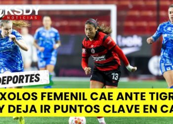 Xolos Femenil cayó 2-0 ante Tigres  y peligra clasificación