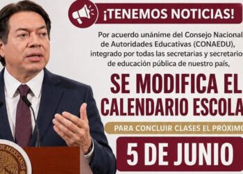 Escuelas de México adelantan fin de cursos por clima extremo y el mundial