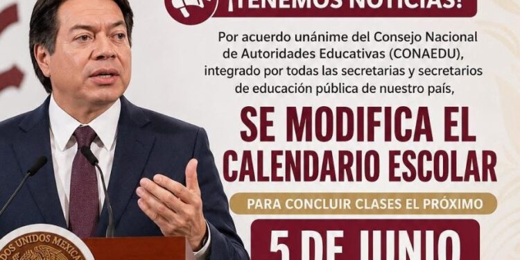 Escuelas de México adelantan fin de cursos por clima extremo y el mundial