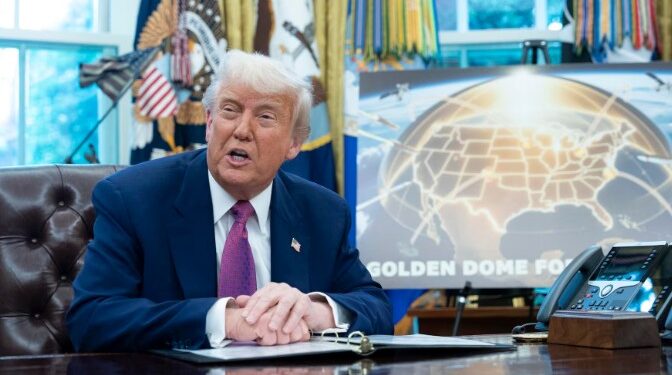 Costo de la Cúpula Dorada en Estados Unidos escala 1.2 billones