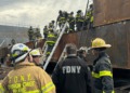 Explosión en astillero de Nueva York deja un muerto y decenas de heridos