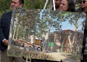 Dió inicio construcción millonaria para reemplazar histórica biblioteca en Oak Park