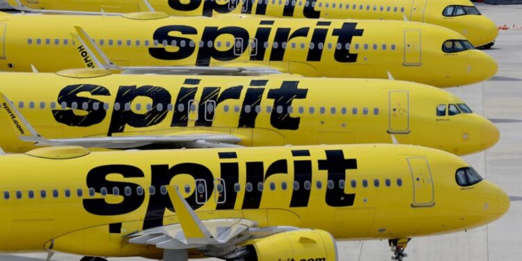 Spirit Airlines suspendió operaciones en Estados Unidos