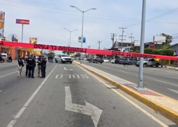 Ataque a policía deja un muerto en Playas de Rosarito