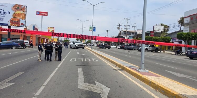 Ataque a policía deja un muerto en Playas de Rosarito