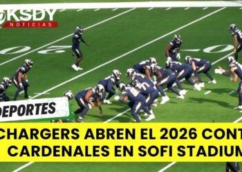 Chargers ya tienen calendario para la temporada 2026 de la NFL