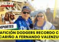 FERNANDO VALENZUELA SIGUE VIVO EN EL CORAZÓN DE LA AFICIÓN
