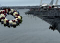 Honran a soldados caídos con emotiva ceremonia y sobrevuelo sobre la Bahía de San Diego
