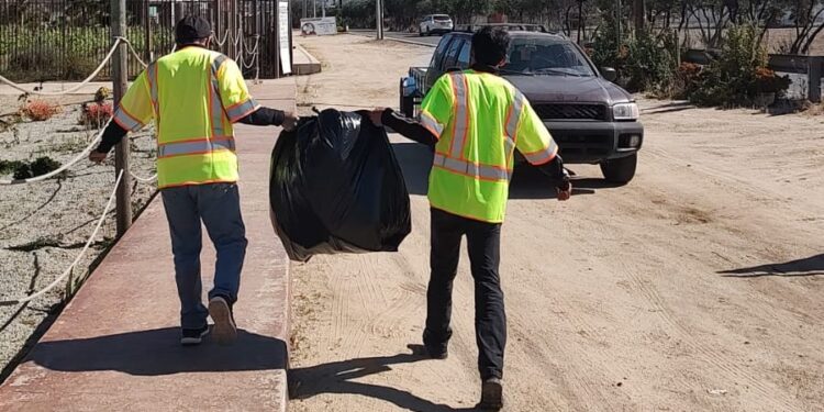 Impulsan jornadas de limpieza para mantener ordenado el Valle de Guadalupe