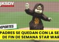 Los Padres en un fin de semana de Star Wars en Petco Park