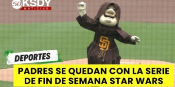 Los Padres en un fin de semana de Star Wars en Petco Park