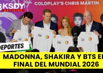 MADONNA, SHAKIRA Y BTS ENCABEZAN FINAL HISTÓRICA DEL MUNDIAL 2026