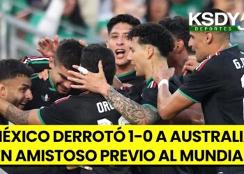 MÉXICO ENCIENDE PASADENA CON TRIUNFO ANTE AUSTRALIA.