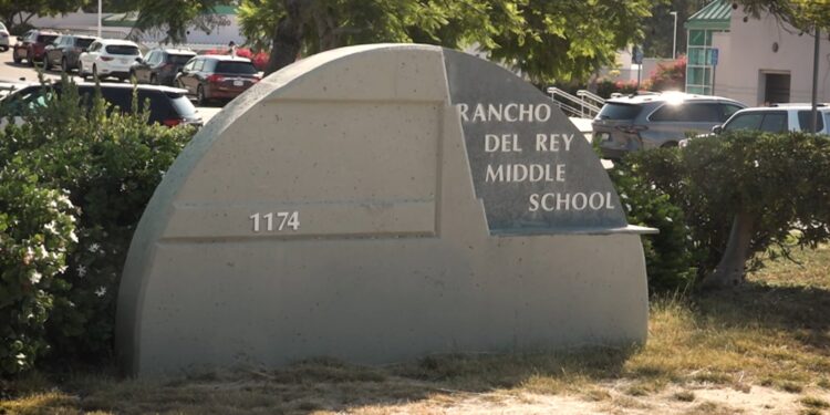 Arma hallada en secundaria de Chula Vista