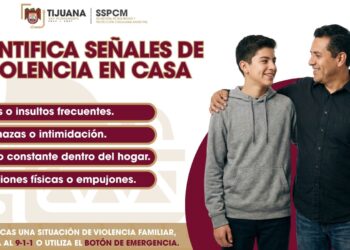 SSPCM llama a denunciar señales de violencia familiar en Tijuana