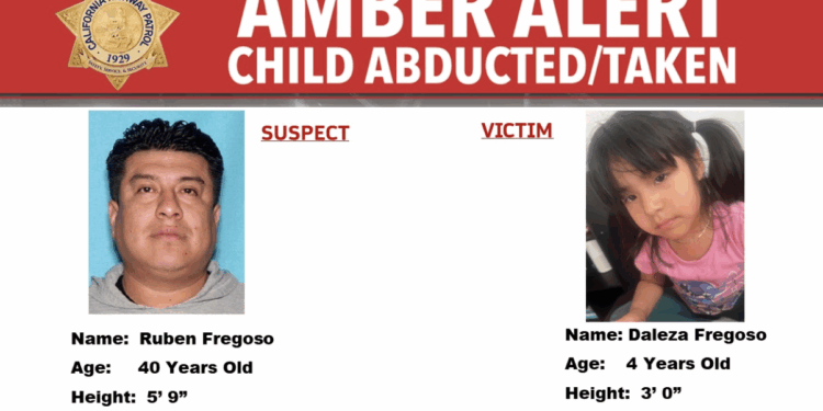 Surgen nuevos detalles de Alerta Amber por niña de 4 años desaparecida en Los Ángeles