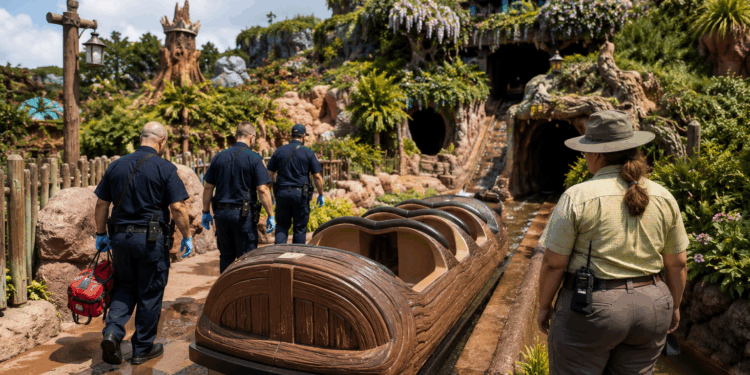 Adolescente es evaluado tras salir de atracción en Disneyland