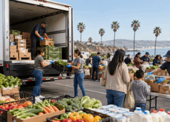 Banco de Alimentos refuerza distribución en San Diego