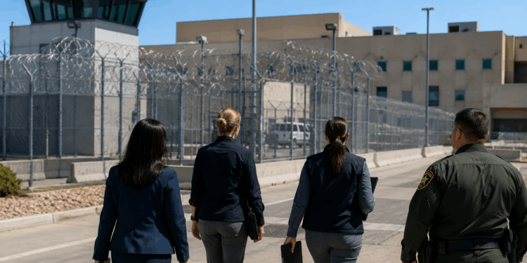 Condado inspecciona centro de detención de Otay Mesa