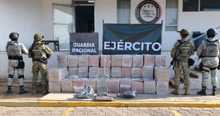 Aseguran metanfetamina durante operativo militar en Tijuana