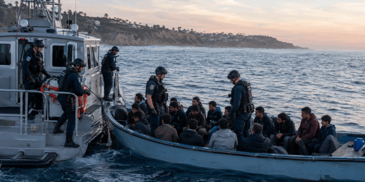 Guardia Costera intercepta a 26 migrantes cerca de La Jolla
