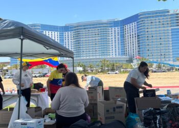 Colectan en Chula Vista víveres e insumos médicos para apoyar a víctimas de terremotos en Venezuela