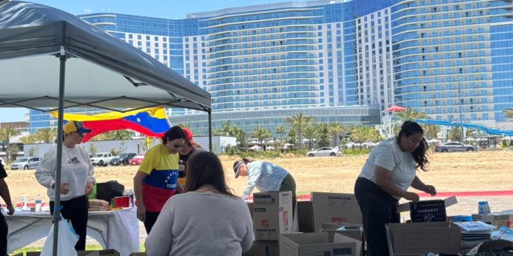 Colectan en Chula Vista víveres e insumos médicos para apoyar a víctimas de terremotos en Venezuela