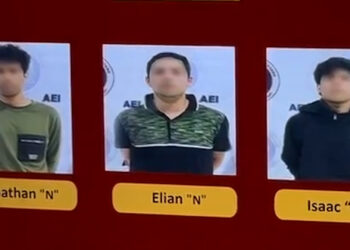 Detienen a tres presuntos responsables del asesinato de una mujer estadounidense