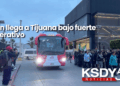 Irán llega a Tijuana bajo fuerte operativo de seguridad