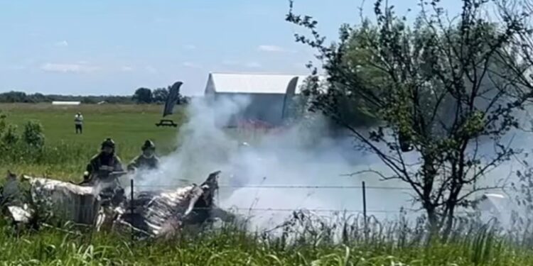Accidente aéreo deja doce muertos en Misuri