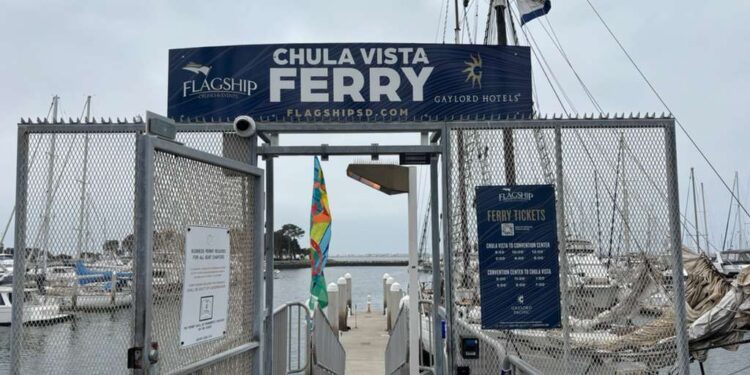Ferry conecta Chula Vista con Downtown San Diego