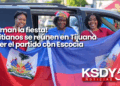 Haitianos en Tijuana celebran el regreso de su selección al Mundial