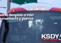 Tijuana despide a Irán con mariachi y porras