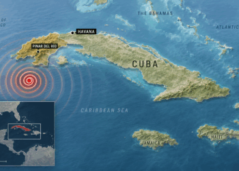 Sismo sacude el occidente de Cuba