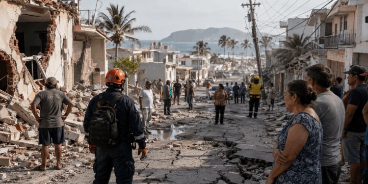 Sismo sacude Sinaloa desde el Golfo de California