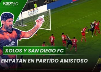 Xolos ante San Diego FC | Empate 2-2 en preparación para Apertura 2026