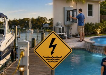 Alertan por riesgo de electrocución en agua durante el verano