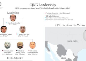 EUA identifica a nuevo líder del CJNG y ofrece recompensa de 5 MDD
