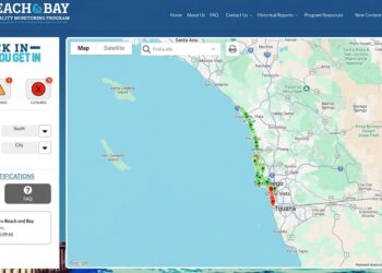 San Diego mejora portal para revisar calidad del agua en playas